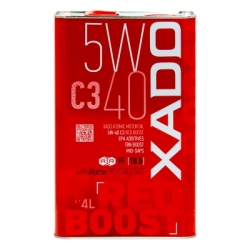 RED BOOST XADO Atomic Oil 5W-40 C3